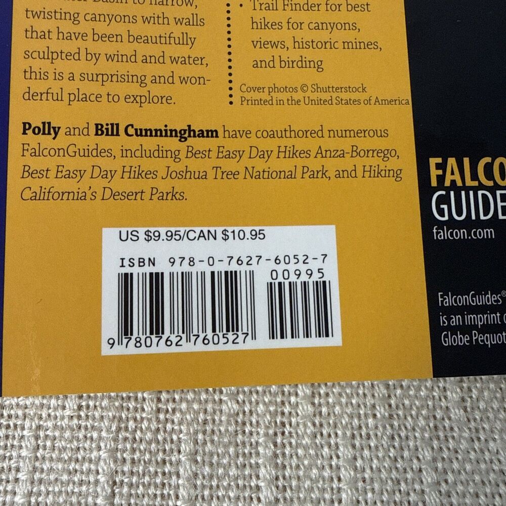 Death Valley Map Guide Lot National Geographic Illustrated Map Road & Hike Guide - Picture 10 of 16